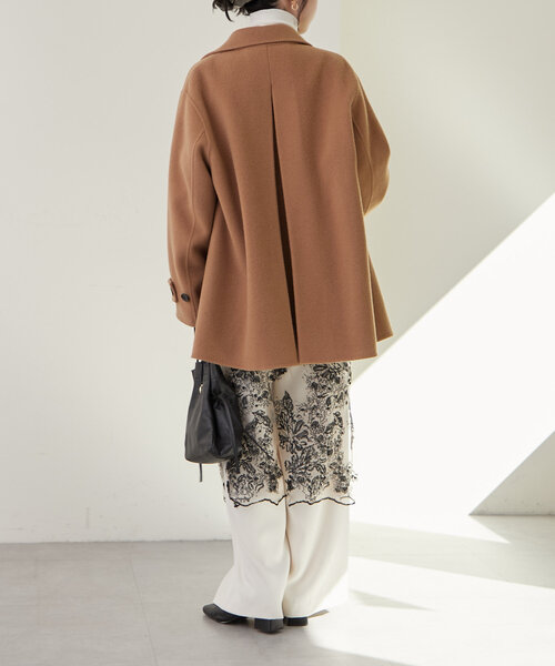 Omekashi（オメカシ）の「ダブルフェイスPコート（ピーコート）」 - WEAR