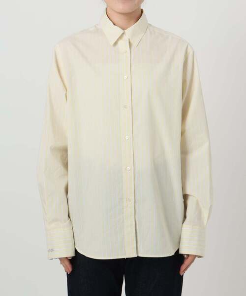 セール】《WEB限定/追加》HAPPYCOLOR SHIRT（シャツ/ブラウス）｜SLOBE