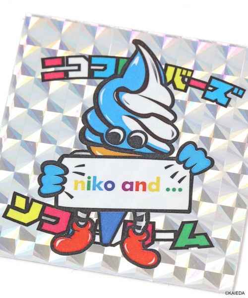FLAVORS】コラボ キラキラシール（ステッカー/テープ）｜niko and