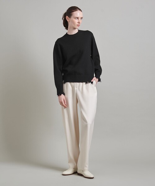 LOEFF（ロエフ）の「＜LOEFF＞ダメージ ニット プルオーバー UNISEX