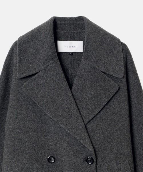 LE CIEL BLEU（ルシェルブルー）の「ダブルフェイスショートコート