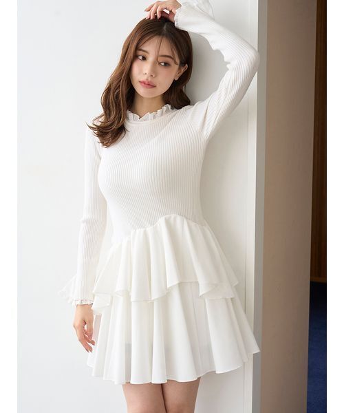 Sustainableドッキングミニニットワンピース（ワンピース）｜SNIDEL