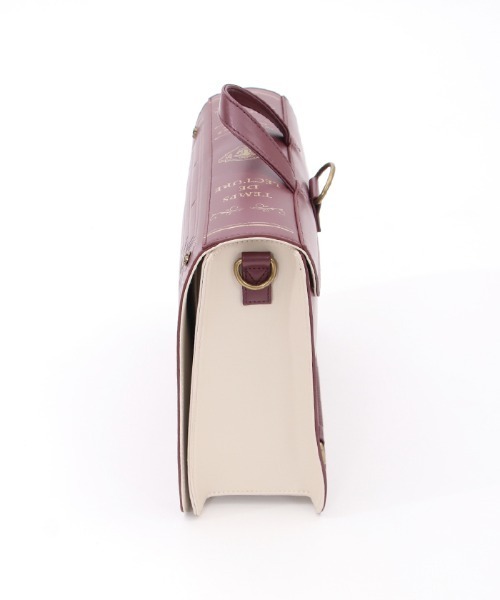 axes femme（アクシーズファム）の「洋書風デザインサッチェル