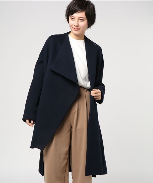 ENFOLD（エンフォルド）の「ラムウール ストールコート（その他