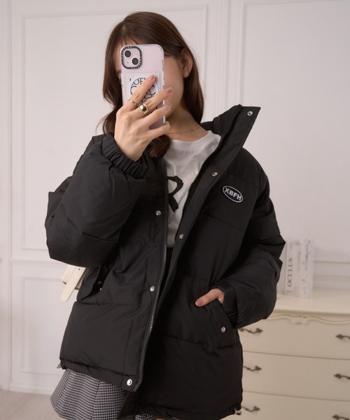 Ada.（エイダ）の「ワッペン デザイン 中綿 ダウン ジャケット（ダウン