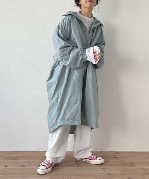 wee9s（ウィークス）の「2way airy mods coat / オーバーサイズ収納