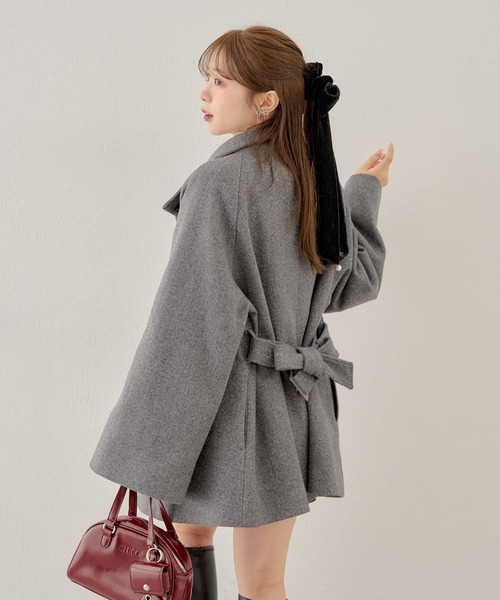 Chico（チコ）の「ファー取り外しケープコート（その他アウター）」 - WEAR