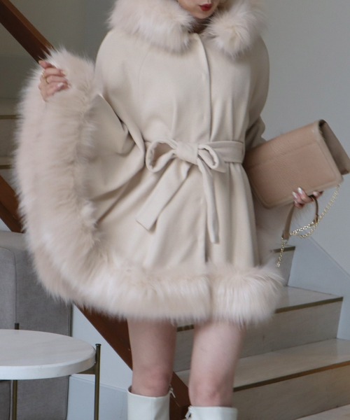 ROYAL PARTY（ロイヤルパーティー）の「【ZOZO限定】フードファー