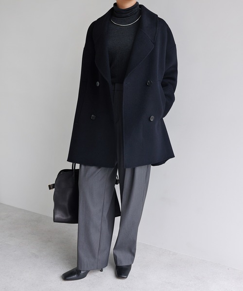 新色追加】ウールリバーPコート（ピーコート）｜evernavy（エバー