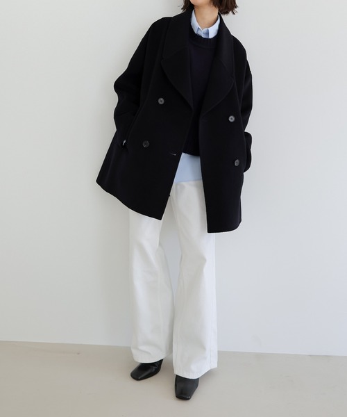 新色追加】ウールリバーPコート（ピーコート）｜evernavy（エバー
