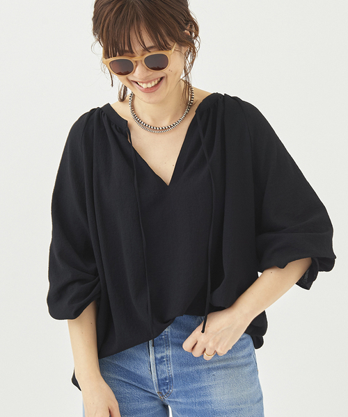 plage（プラージュ）の「lip gather ブラウス（シャツ/ブラウス）」 - WEAR