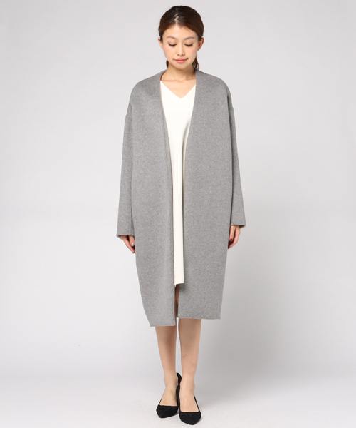 ENFOLD（エンフォルド）の「ウールリバー ノーカラーコート（その他