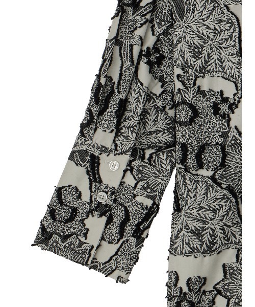 Ameri（アメリ）の「UND BOTANICAL JACQUARD BLOUSE（シャツ/ブラウス