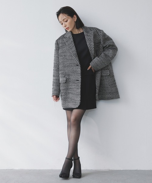 anuans（アニュアンス）の「パネルラインミニワンピース（ワンピース