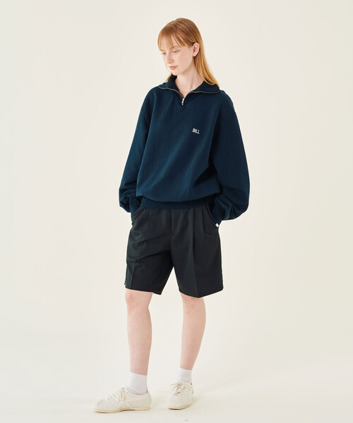 Oblada（オブラダ）の「Oblada | UNIFORM HALF ZIP SWEAT WOMEN