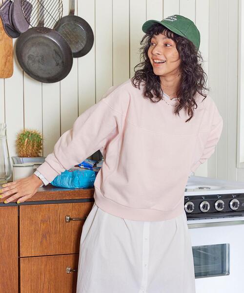 coen（コーエン）の「ヘビー裏毛ドルマンスリーブスウェット