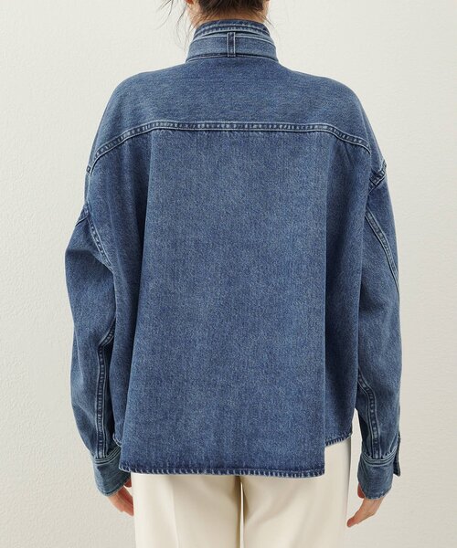 デニムボウタイシャツ（シャツ/ブラウス）｜Whim Gazette（ウィム