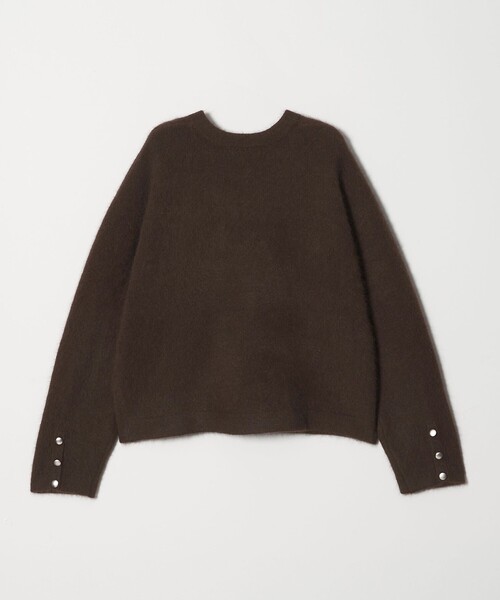 セール】ヘアリー ニット ジャケットライク カーデイガン