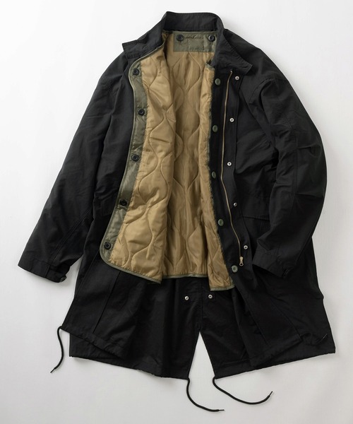 セール】ビッグシルエット スタンドカラーデザイン 3WAY M-51モッズ