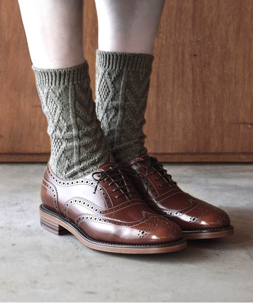 リーガル レディース/【プレミアムライン】革底ウイングチップ（ドレス