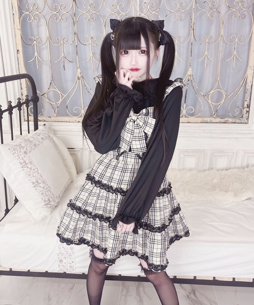 MA*RS（アメーバーマーズ）の「チェックキャミワンピース（ワンピース