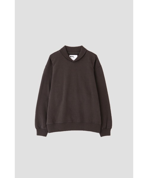 MHL.（エムエイチエル）の「BRUSHED BACK COTTON JERSEY（スウェット