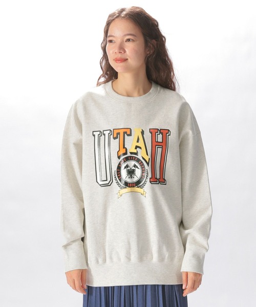 niko and（ニコアンド）の「【Letters 8】コラボロゴ裏毛プル