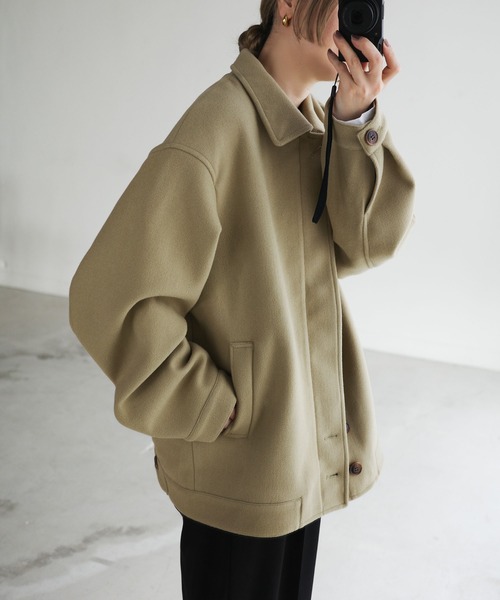 セール】ビッグシルエットミドルコート（その他アウター）｜select