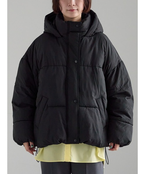 セール】【ZOZO限定】裾ラウンドフェイクダウン（ブルゾン）｜Samansa