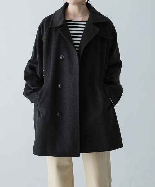 かぐれ（カグレ）の「ウールシングルPコート（ピーコート）」 - WEAR