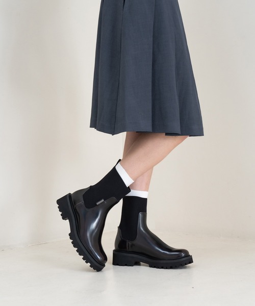 CHARLES & KEITH（チャールズ & キース）の「ニットソックス リッ