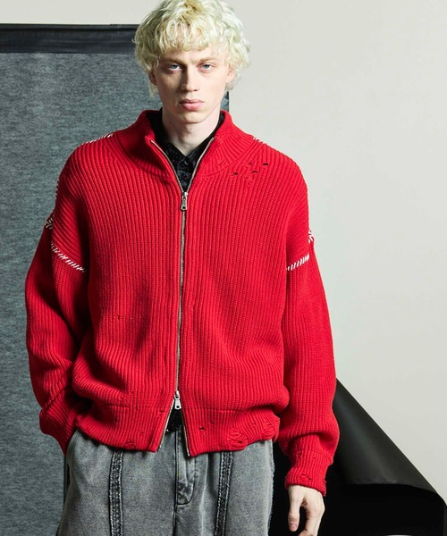 MAISON SPECIAL（メゾンスペシャル）の「《UNISEX》Embroidery Damage