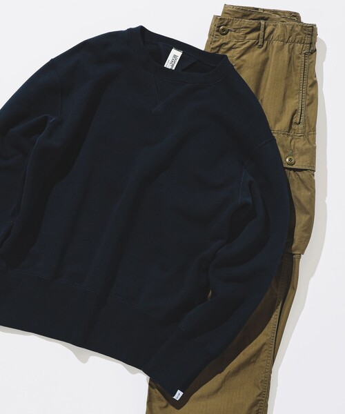 LOOPWHEELER × BEAMS PLUS / 別注 Super Heavy Weight Sweat Crew Neck