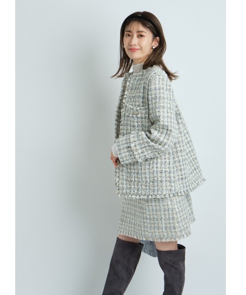 Apuweiser-riche（アプワイザーリッシェ）の「フリンジツイード