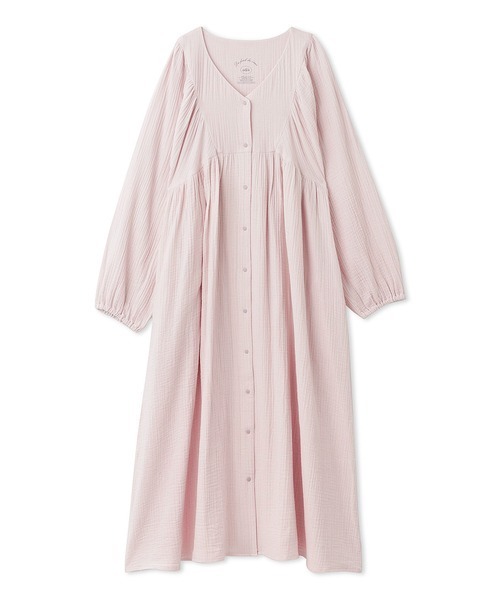 マタニティガーゼワンピース（ルームウェア/パジャマ）｜gelato pique
