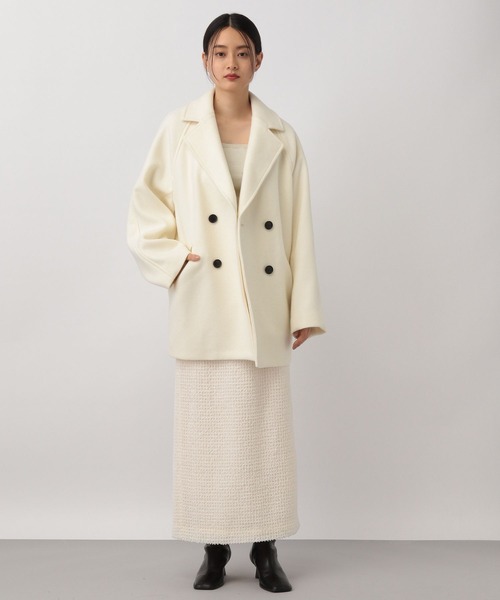 A part by（アパートバイ）の「スーパー100メルトンジャケットコート