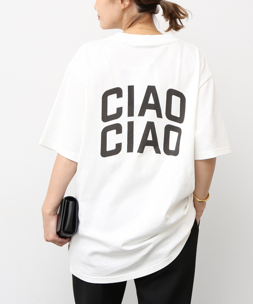 セール】【ARAMINTA JAMES/アラミンタ ジェームス】CIAO CIAO Tシャツ