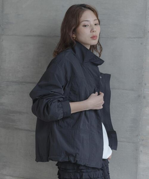 撥水スタンドカラーナイロンブルゾン（ナイロンジャケット）｜URBAN