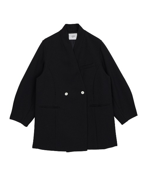 Ameri（アメリ）の「2WAY ARCH SLEEVE JACKET（テーラードジャケット
