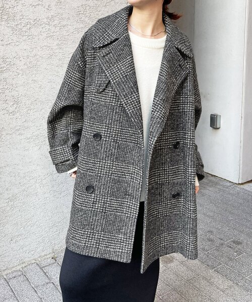 Spick & Span（スピックアンドスパン）の「Wスライバーチェックハーフ