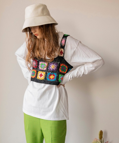 MAISON SPECIAL（メゾンスペシャル）の「クロシェニットビスチェ