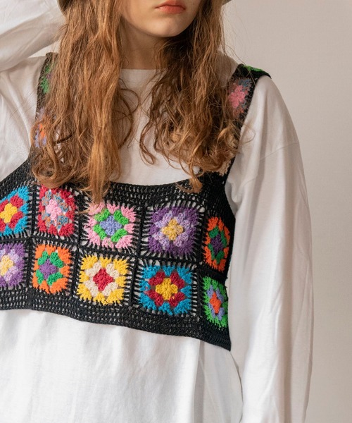 MAISON SPECIAL（メゾンスペシャル）の「クロシェニットビスチェ