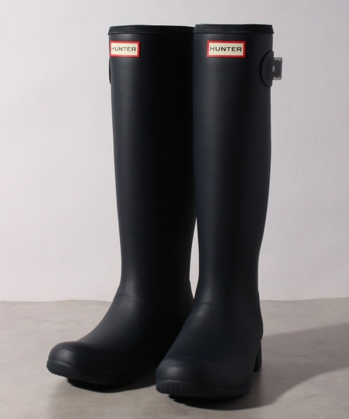 美品 HUNTER オリジナルツアー レインブーツ ブラック UK5 24cm