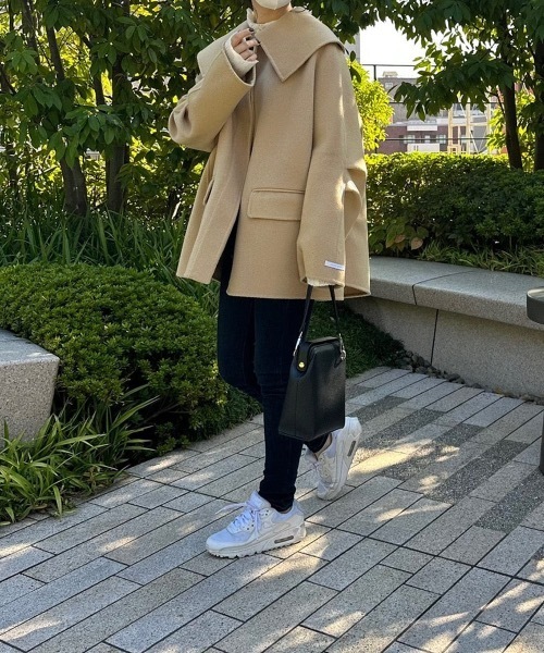 I_am（アイアム）の「handmade big collar coat（その他アウター