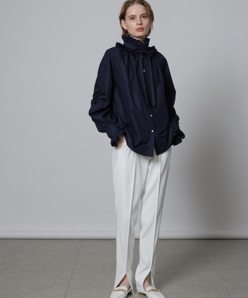 CADUNE（カデュネ）の「フリル衿ブラウス（シャツ/ブラウス）」 - WEAR