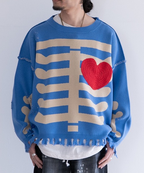 DISCOVERED（ディスカバード）の「DISCOVERED COTTON BONE KNIT