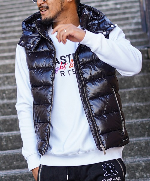 adamsJUGGLER（アダムスジャグラー）の「RTEG/Fナイロンベスト（ダウン