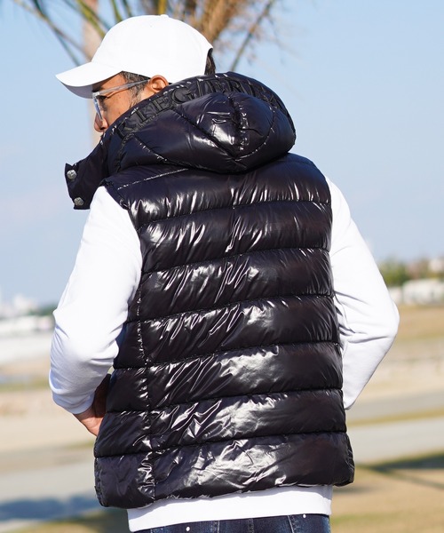 adamsJUGGLER（アダムスジャグラー）の「RTEG/Fナイロンベスト（ダウン