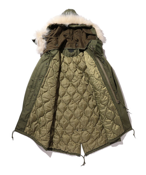 BEAMS（ビームス）の「BEAMS / 中綿 M-65タイプ モッズコート（モッズ