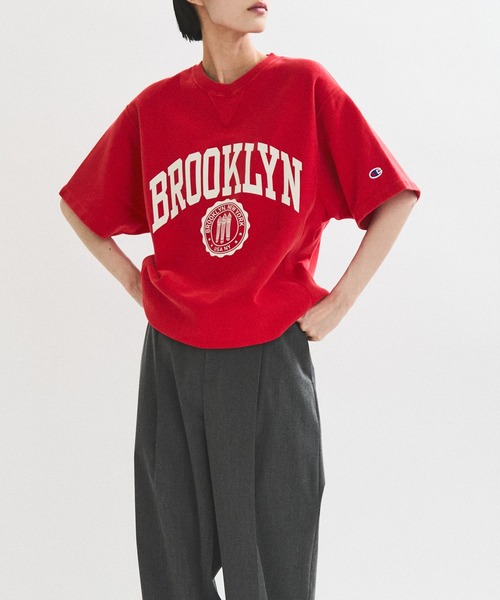 セール】【Champion for ADAM ET ROPE'】EX REVERSE WEAVE SHORT